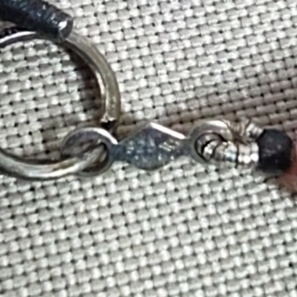 Artisan Crafted Multi Color Gemstone Nugget Neckl… - image 7